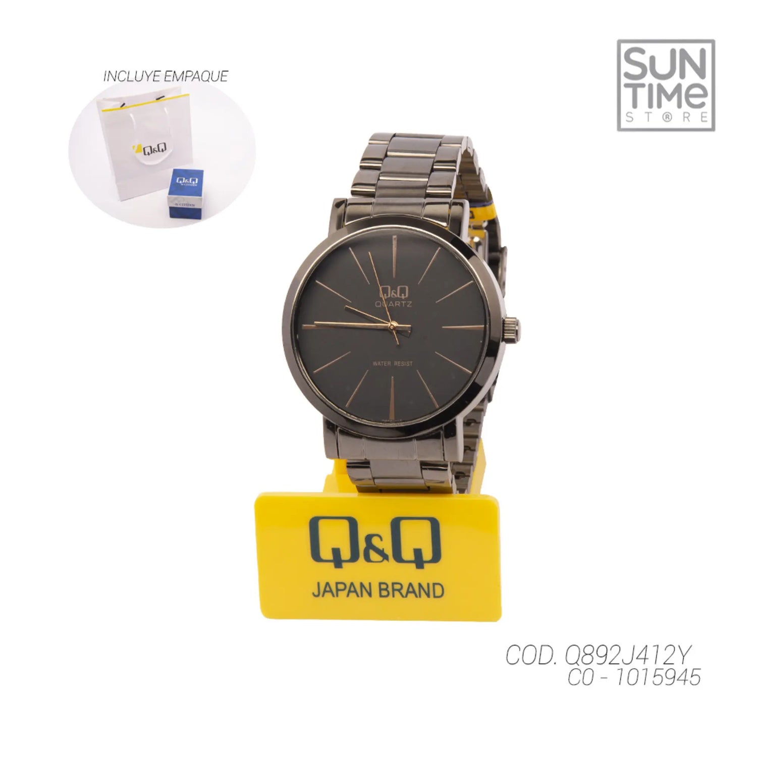 RELOJ ACUATICO HOMBRE Q892J412Y Q&Q CLASICO 1015945 Q&Q