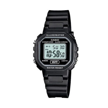 RELOJ DIGITAL UNISEX LA-20WH-1ACF CASIO NEGRO SPORT 1030125 CASIO