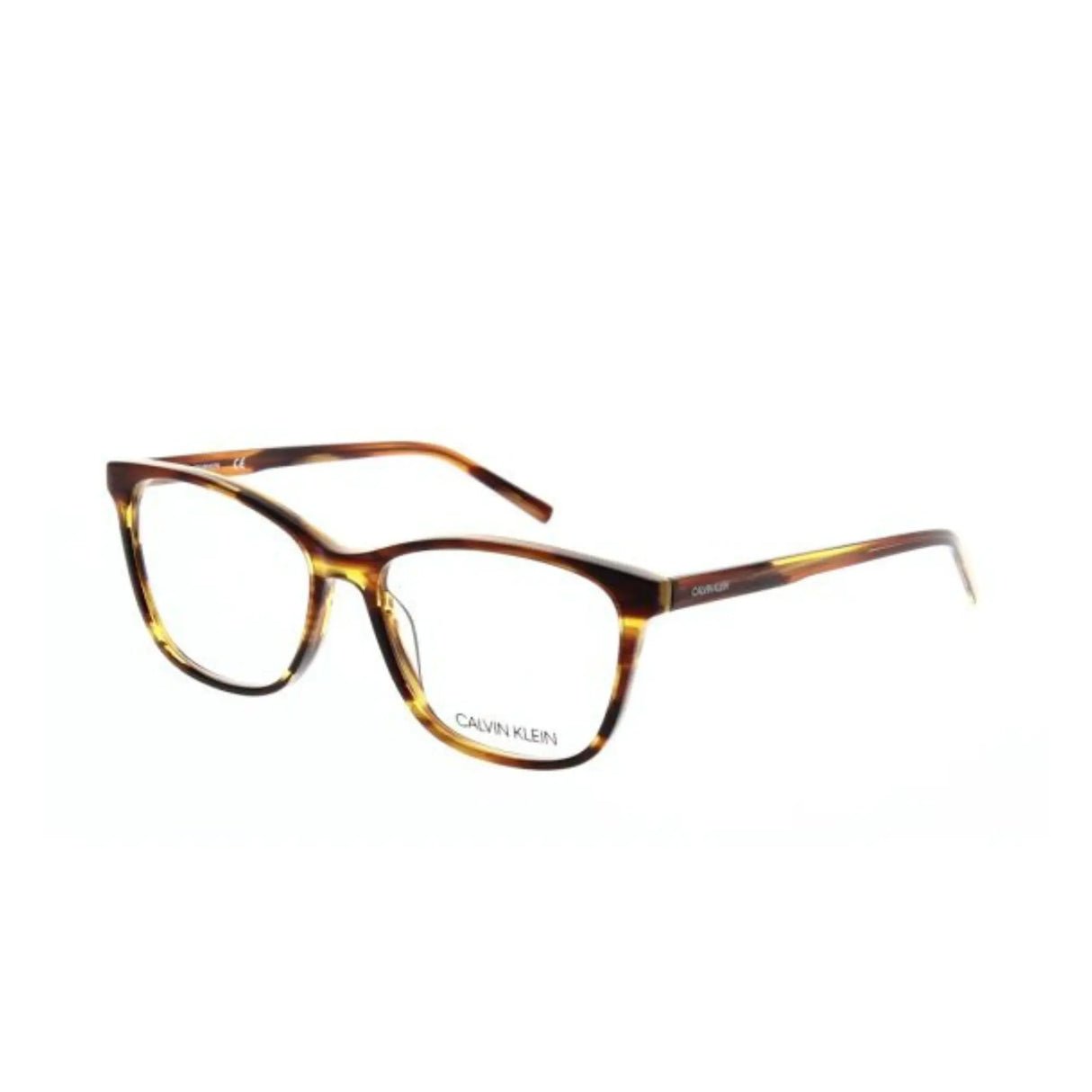 MONTURA DESCANSO UNISEX CK6010 203 54 CALVIN KLEIN MARRÓN PULIDA A RAYAS 1011155 CALVIN KLEIN