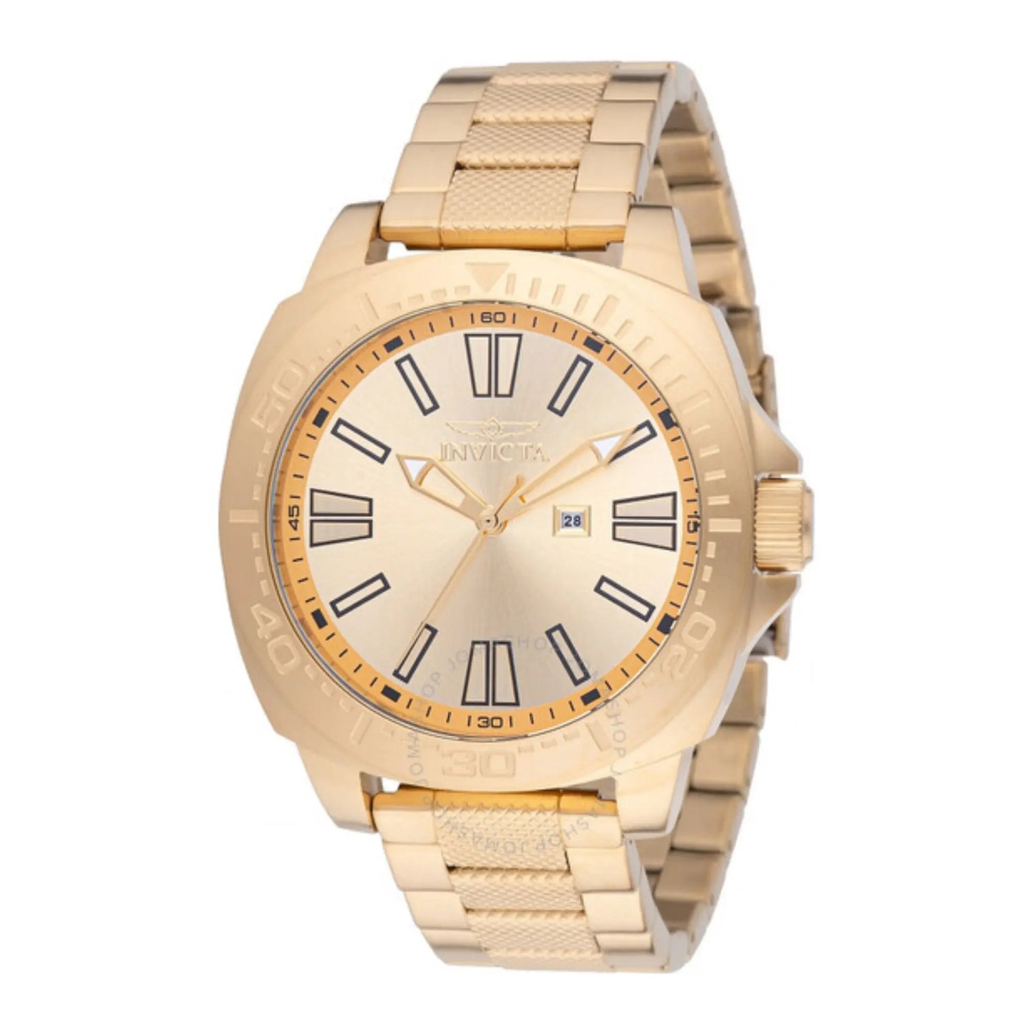 RELOJ ANALOGICO HOMBRE 48935 INVICTA SPEEDWAY DORADO CLASICO INVICTA