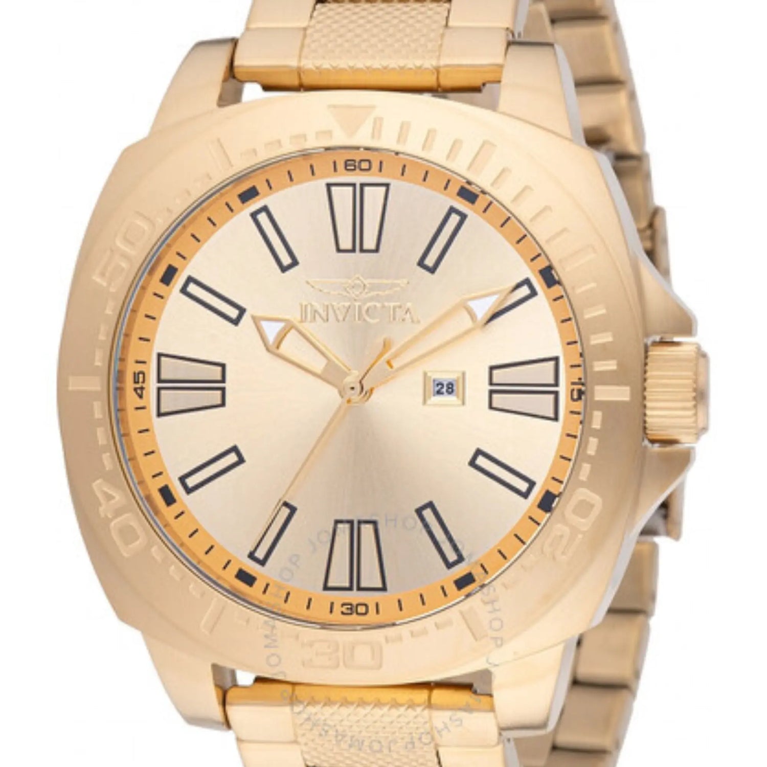 RELOJ ANALOGICO HOMBRE 48935 INVICTA SPEEDWAY DORADO CLASICO INVICTA