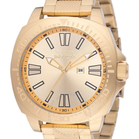 RELOJ ANALOGICO HOMBRE 48935 INVICTA SPEEDWAY DORADO CLASICO INVICTA