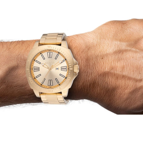 RELOJ ANALOGICO HOMBRE 48935 INVICTA SPEEDWAY DORADO CLASICO INVICTA