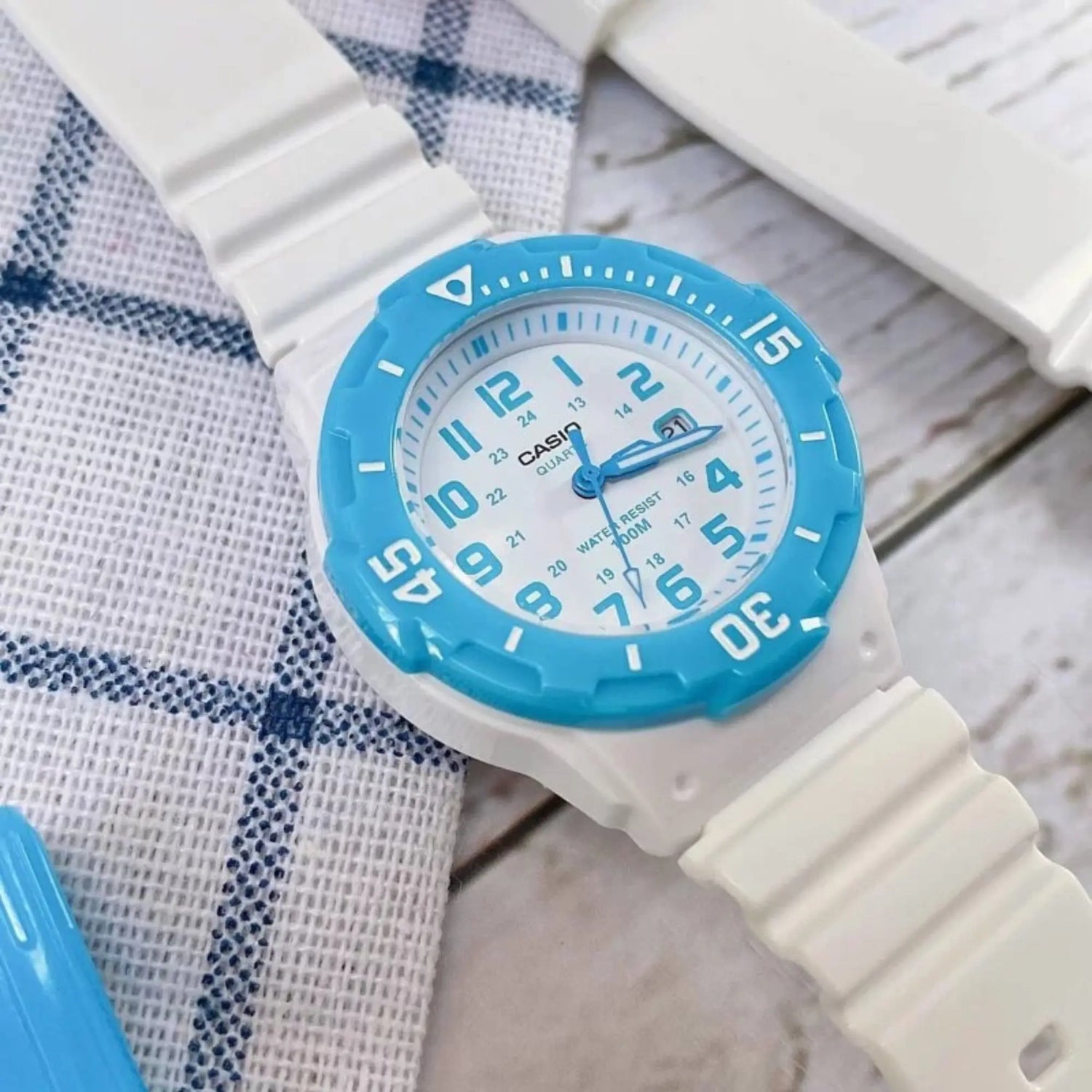RELOJ ANALOGICO MUJER LRW-200H-2BVCF CASIO BLANCO SPORT 1030134 CASIO