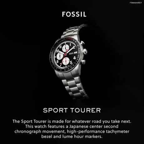RELOJ ANALOGICO HOMBRE FS6045 FOSSIL	PLATEADO CLASICO 1031024 FOSSIL
