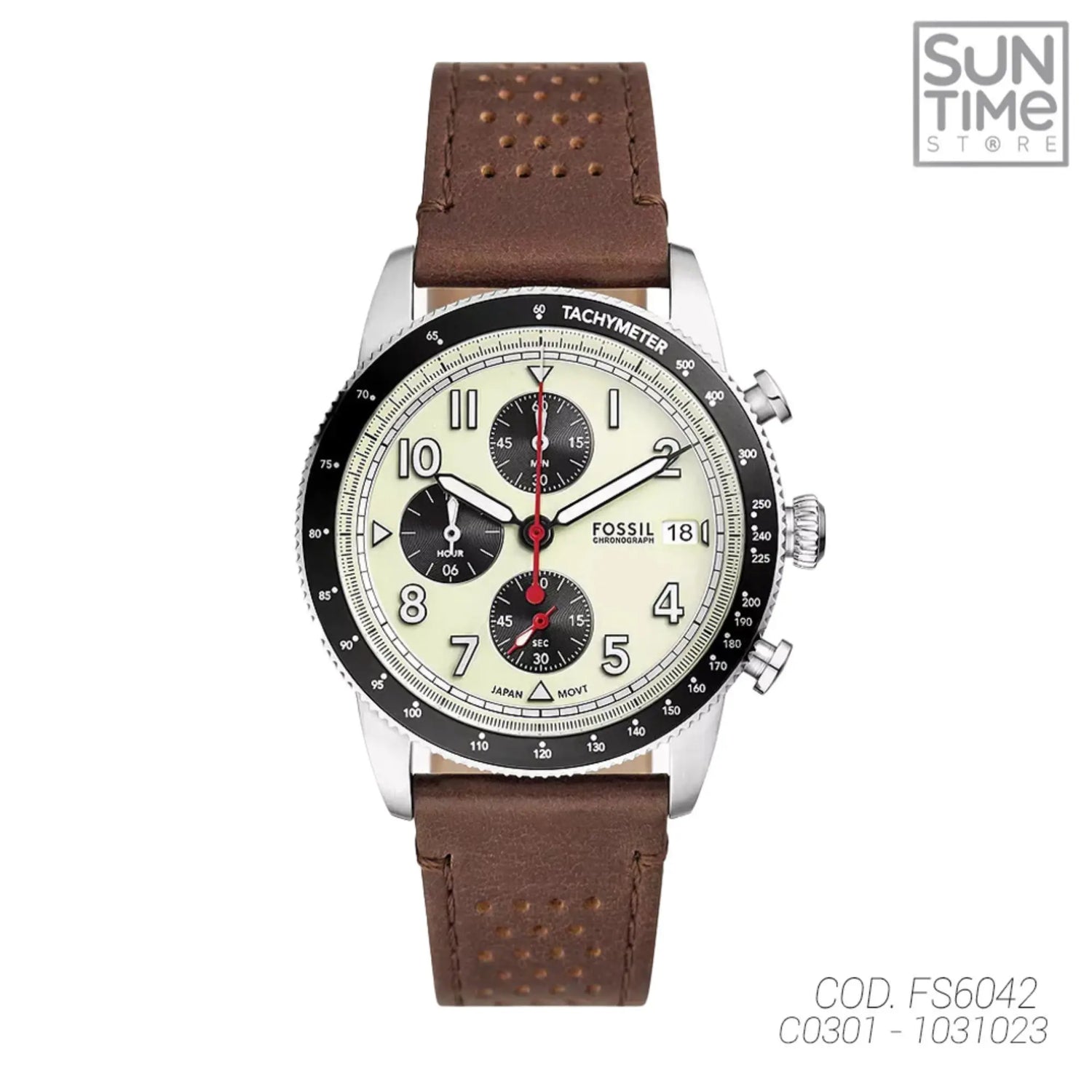 RELOJ ANALOGICO HOMBRE FS6042 FOSSIL	MARRON CASUAL 1031023 - SUNTIMESTORE.COM