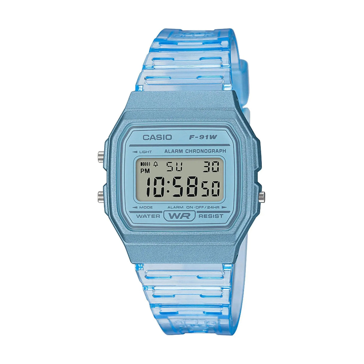 RELOJ DIGITAL UNISEX F-91WS-2D CASIO CASIO
