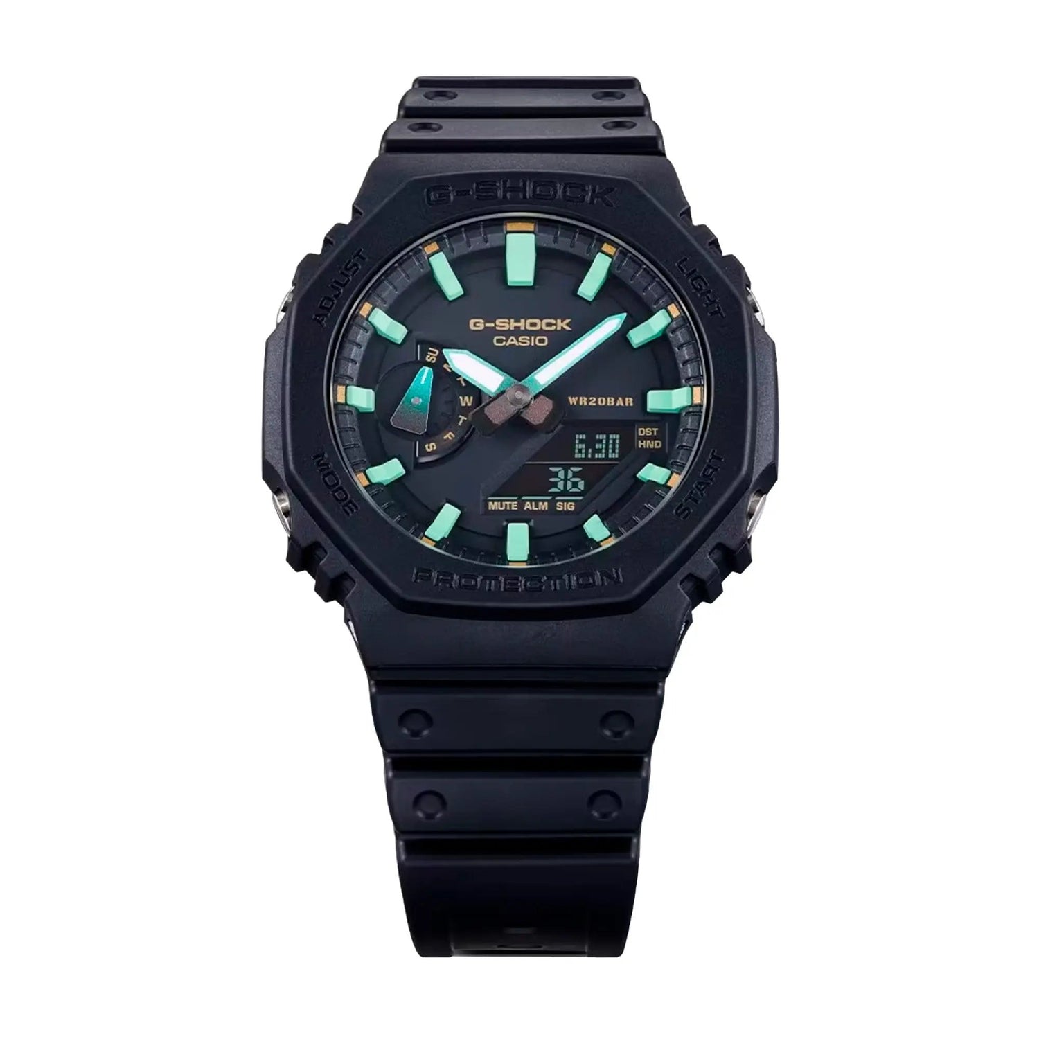 RELOJ ACUATICO HOMBRE GA-2100RC-1A G-SHOCK CASIO