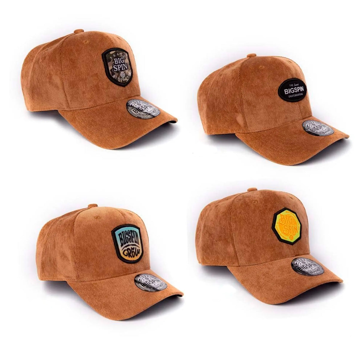 GORRA CON BROCHE UNISEX 3BSCV01 BIGSPIN BIGSPIN