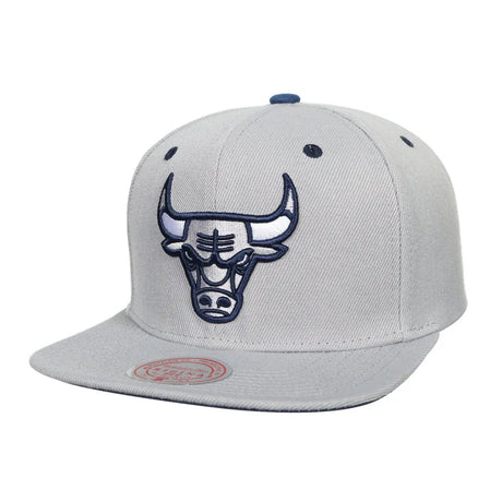GORRA MITCHELL AND NESS  NBA-CHICAGO BULLS  6HSSSH22009-CBUGREY - SUNTIMESTORE.COM