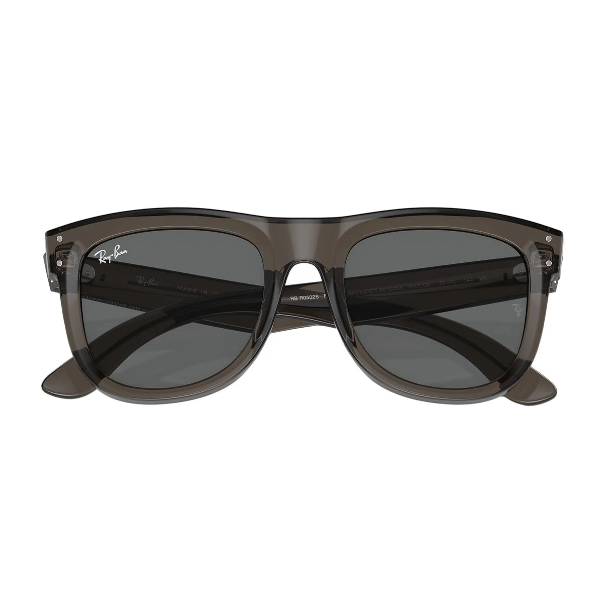 LENTES DE SOL UV400 UNISEX RBR0502S 6707GR 53 RAY BAN REVERSE AVIATOR RAY-BAN