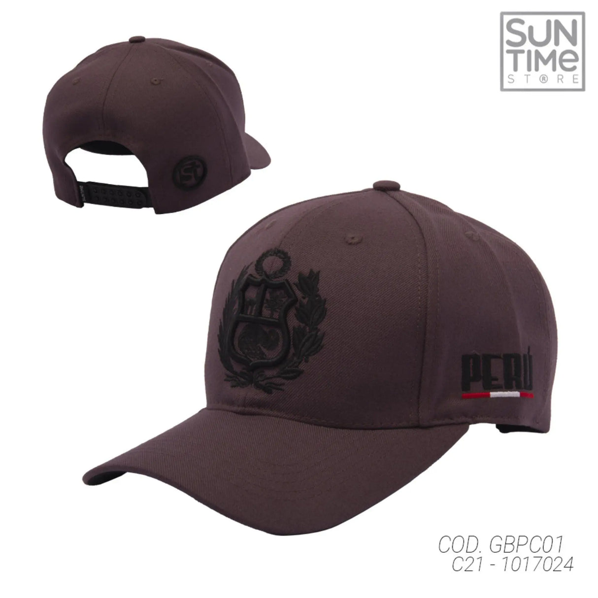GORRA CON BROCHE UNISEX GBPC01 PERU - 1017024 SUNTIME