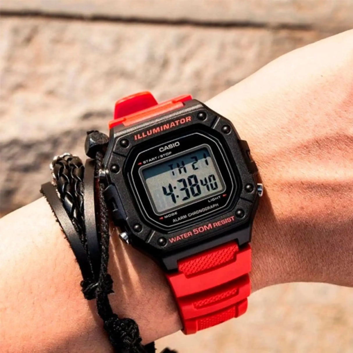 RELOJ DIGITAL HOMBRE W-218H-4BVCF CASIO CASIO