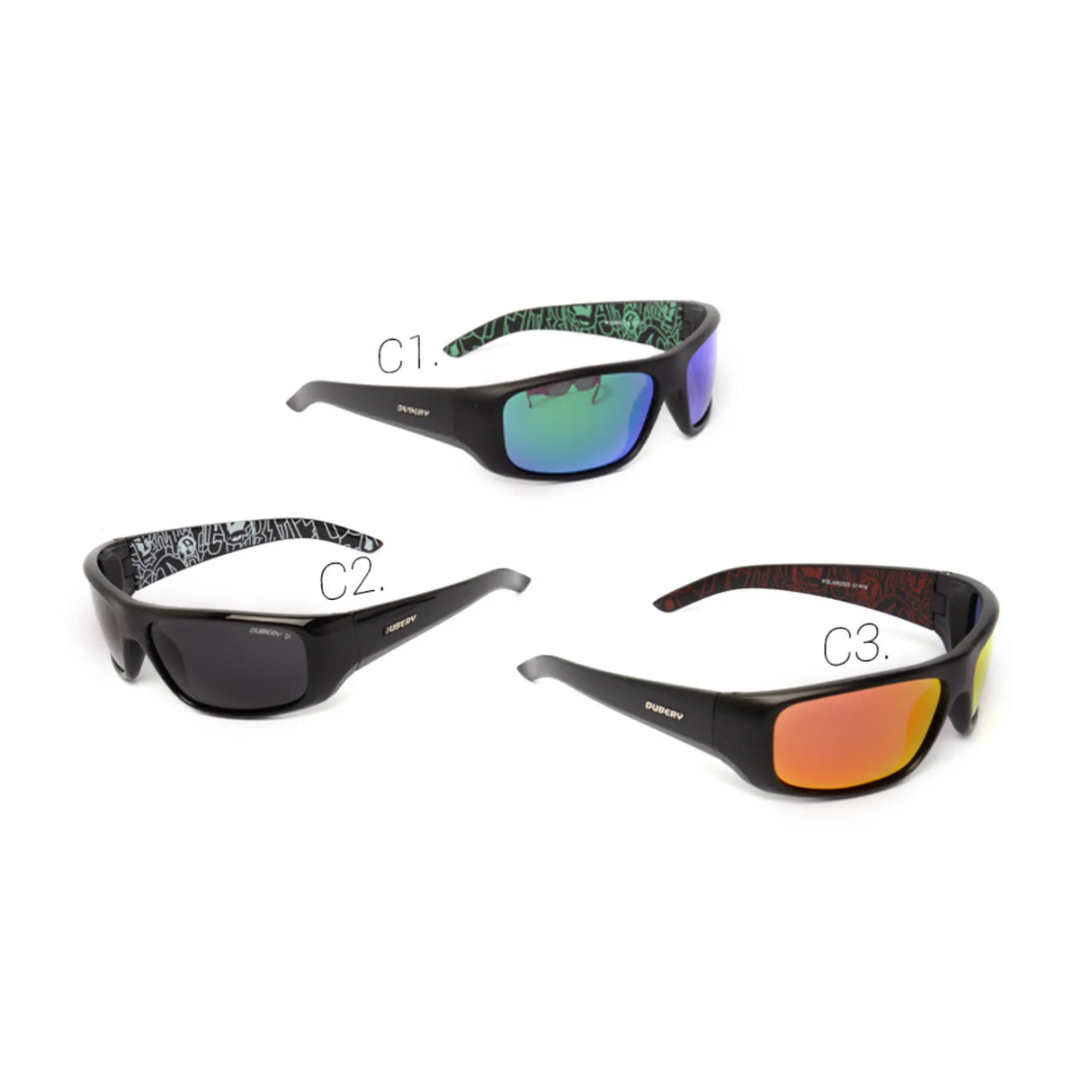 LENTES DE SOL POLARIZADA UNISEX D1418 DUBERY - 1015104 DUBERY