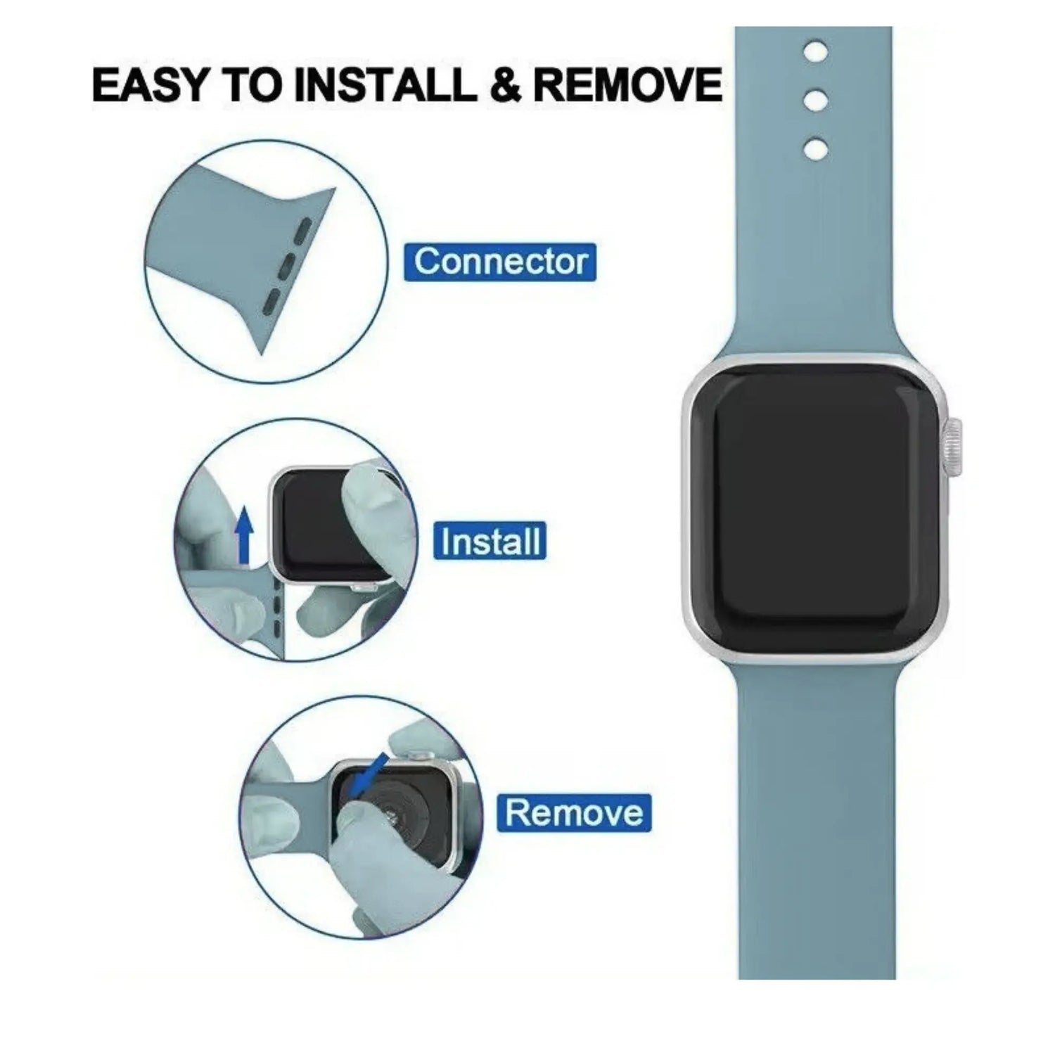 ACCESORIO CORREA RELOJ UNISEX CRS01 SMART TIME 1020257 SMARTTIME