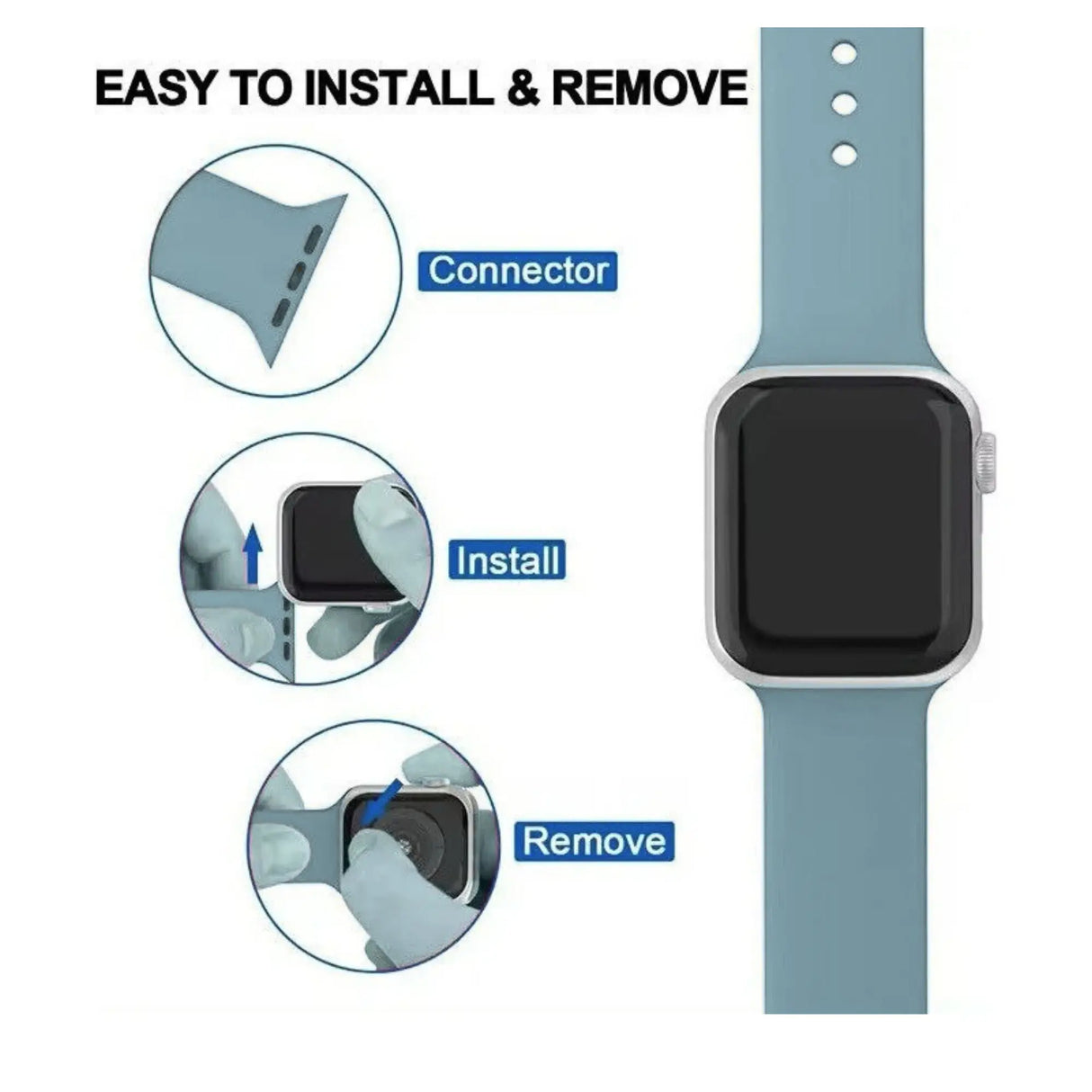 ACCESORIO CORREA RELOJ UNISEX CRS01 SMART TIME 1020257 SMARTTIME