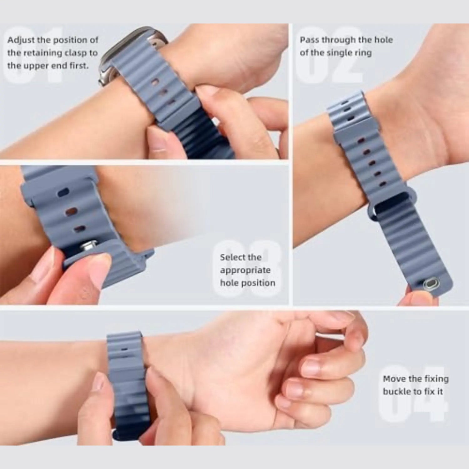 ACCESORIO CORREA RELOJ UNISEX CRS49 SMART TIME 1020225 - SUNTIMESTORE.COM