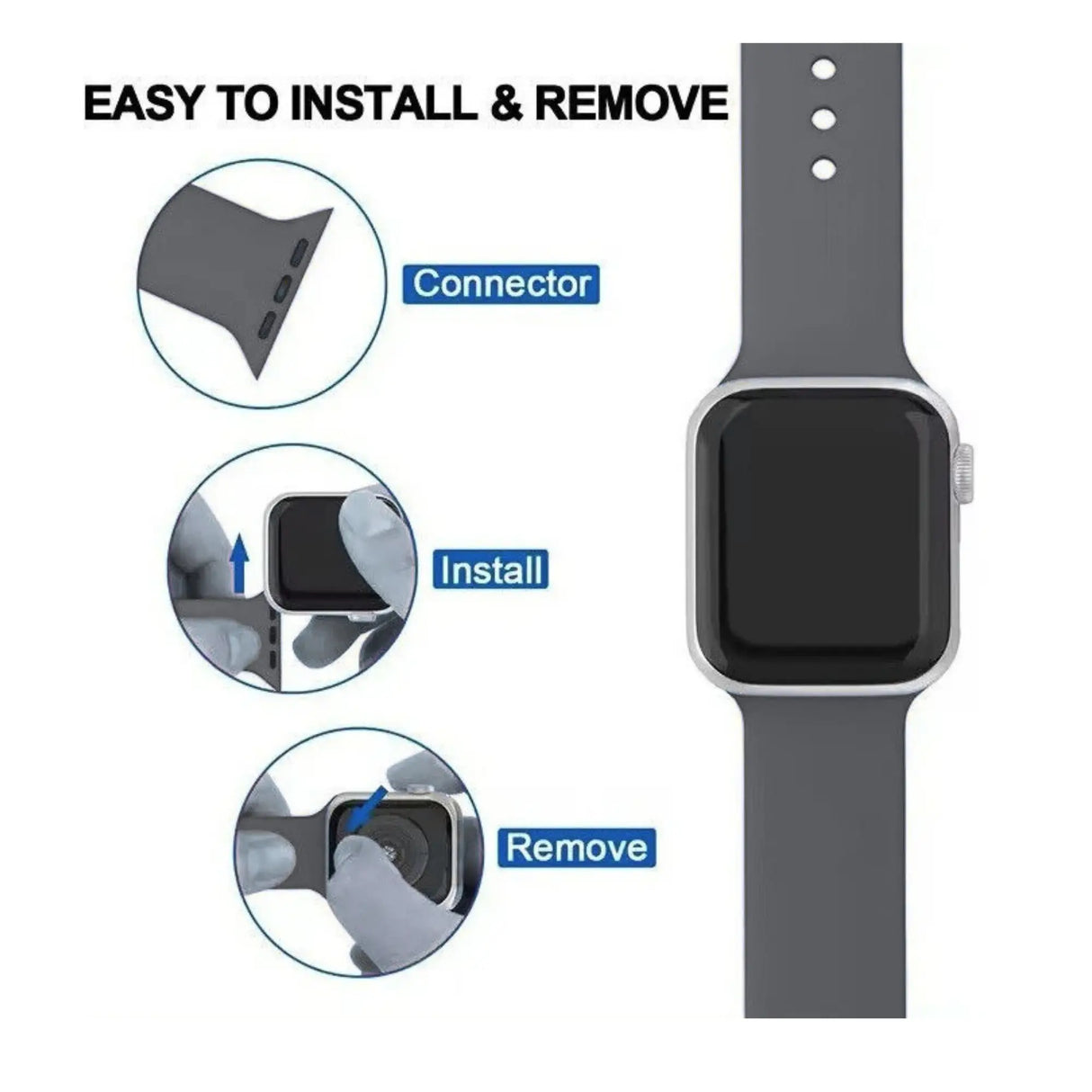 ACCESORIO CORREA RELOJ UNISEX CRS20 SMART TIME 1020238 - SUNTIMESTORE.COM