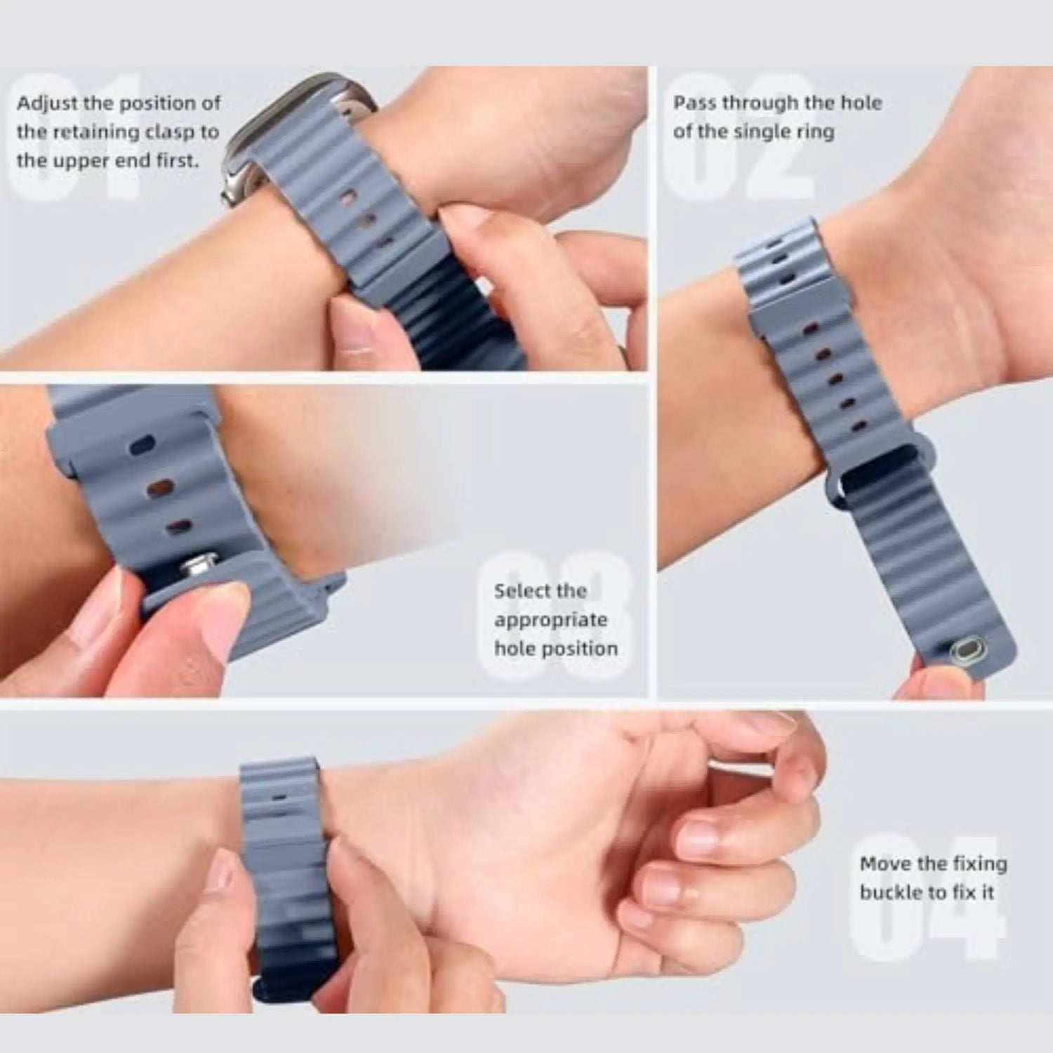 ACCESORIO CORREA RELOJ UNISEX CRS45 SMART TIME 1020233 - SUNTIMESTORE.COM