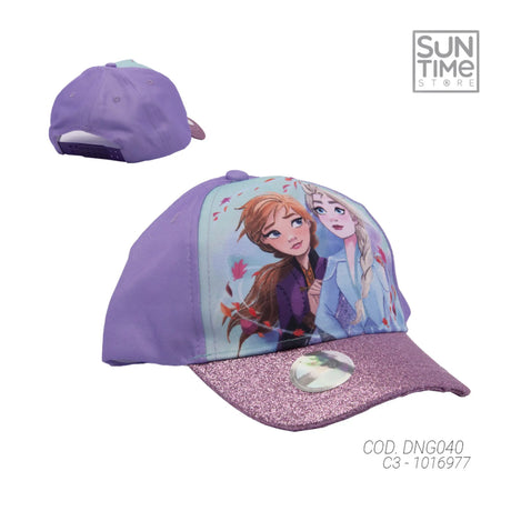 GORRA CON BROCHE KIDS DNG040 FROZEN FASHION 1016977 - SUNTIMESTORE.COM