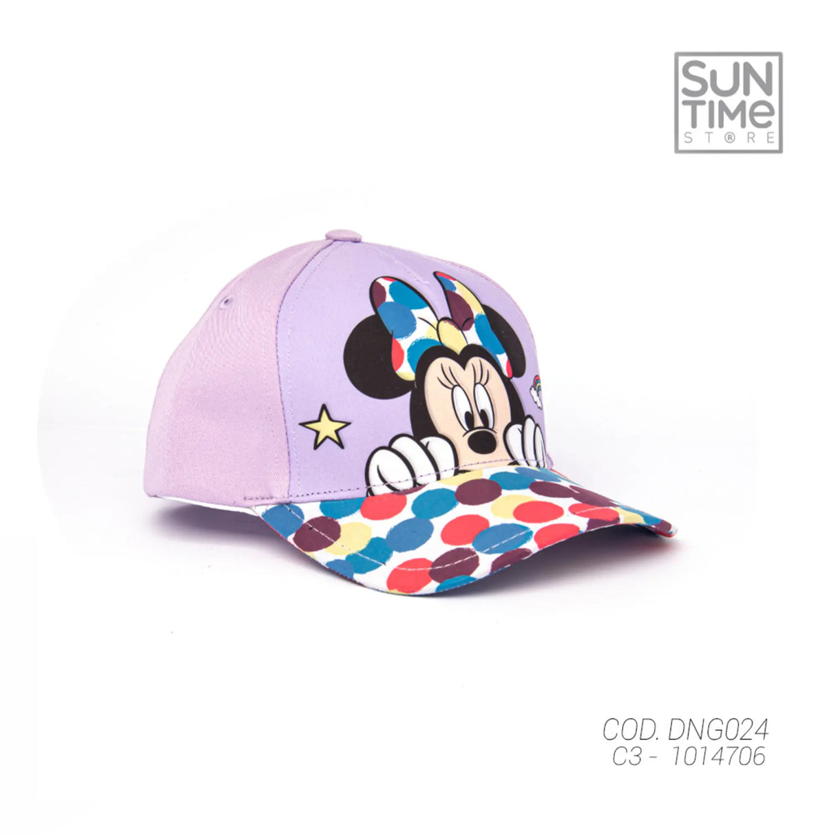 GORRA CON BROCHE KIDS DNG024 MINNIE MOUSE SPORT 1014706 - SUNTIMESTORE.COM