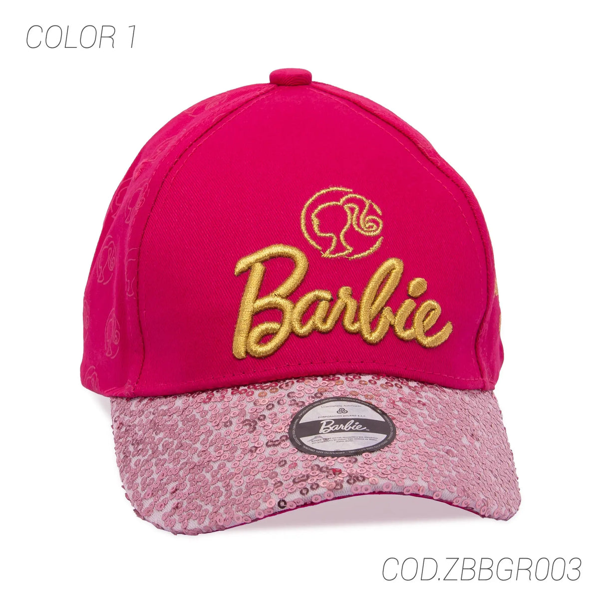 GORRA CON BROCHE KIDS ZBBGR003 BARBIE BARBIE