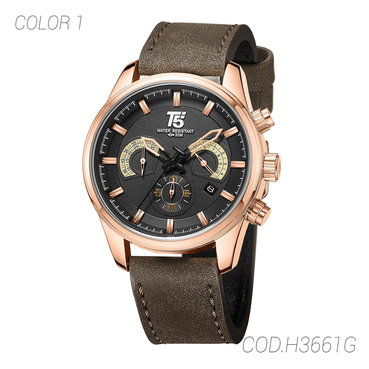 RELOJ ACUATICO HOMBRE H3661G T5 T5