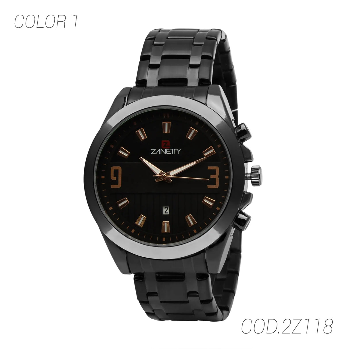 RELOJ RESISTENTE HOMBRE 2Z118 ZANETTY ZANETTY
