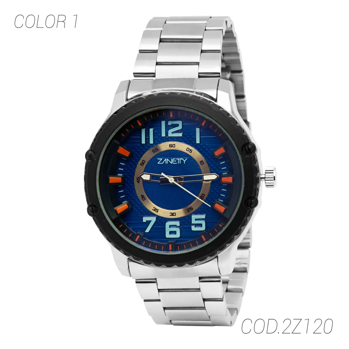 RELOJ RESISTENTE HOMBRE 2Z120 ZANETTY ZANETTY