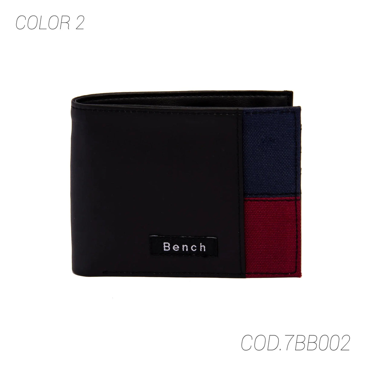 BILLETERA HOMBRE DOBLE PLIEGO 7BB002 BENCH BENCH