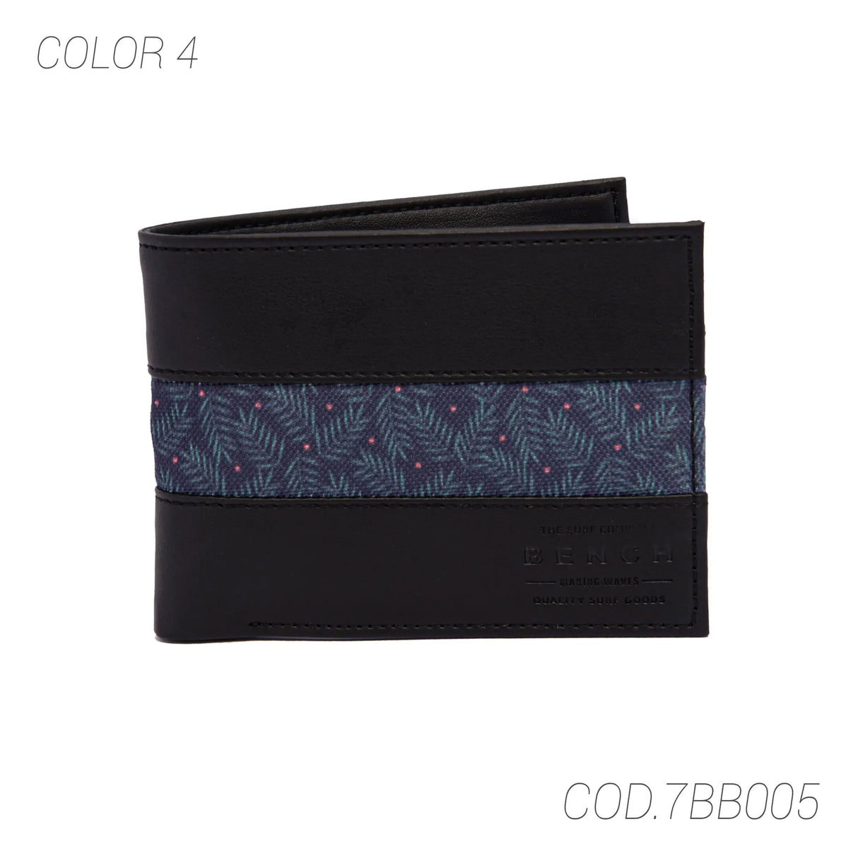 BILLETERA HOMBRE DOBLE PLIEGO 7BB005 BENCH BENCH