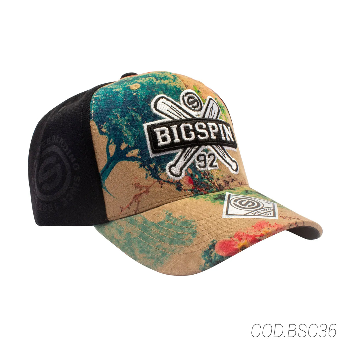 GORRA CON BROCHE UNISEX BSC36 BIGSPIN BIGSPIN