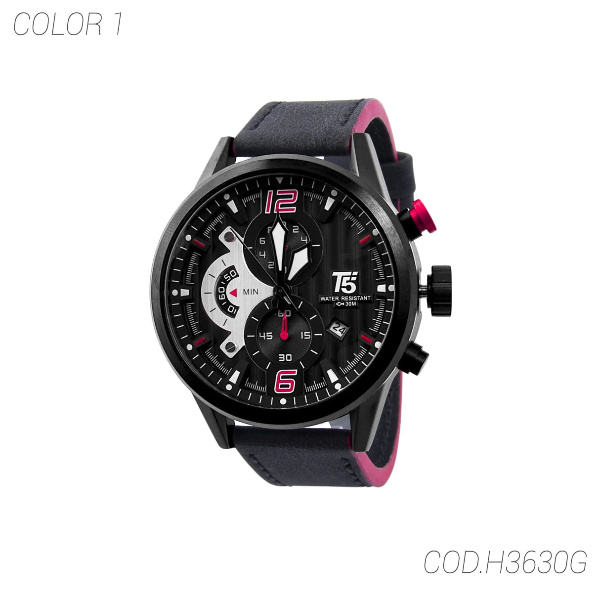 T5 RELOJ CASUAL ACUÁTICO H3630G - SUNTIMESTORE.COM