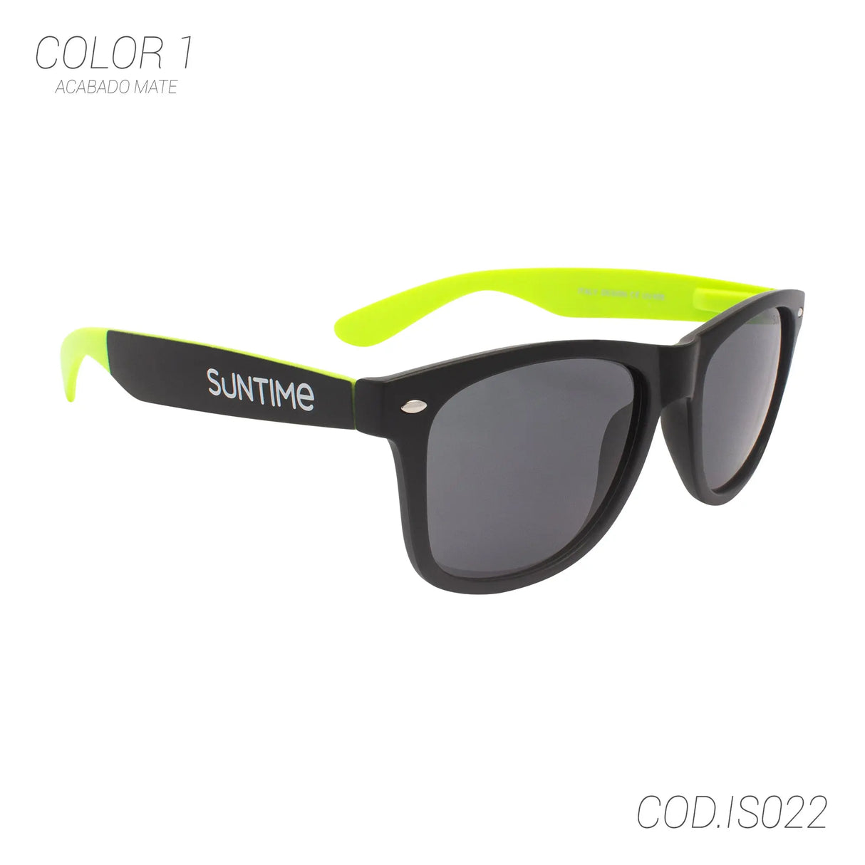 LENTES DE SOL UV400 UNISEX D19-IS022 SUNTIME SUNTIME