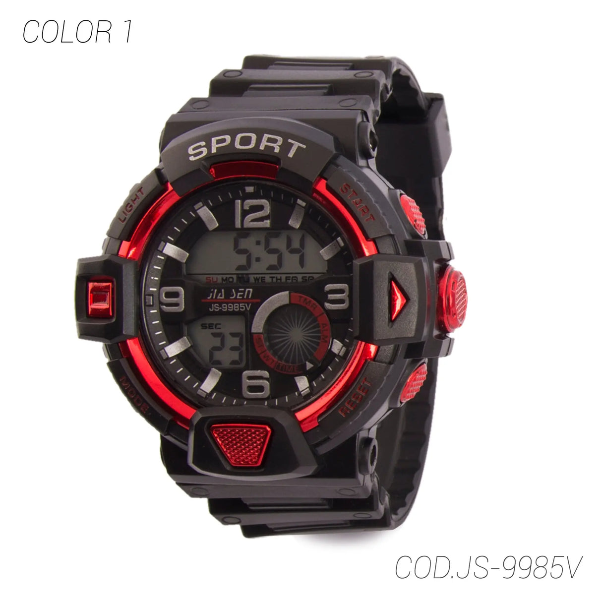 RELOJ ACUATICO HOMBRE JS-9985V JIASEN SPORTWATCH