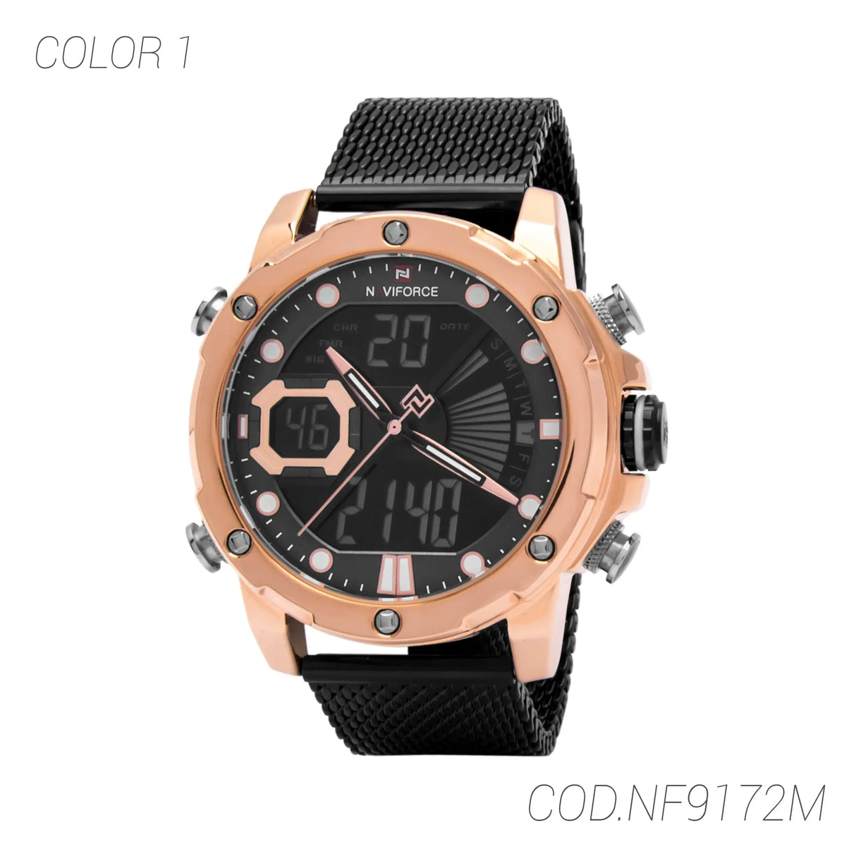 RELOJ ACUATICO HOMBRE NF9172M NAVIFORCE NAVIFORCE