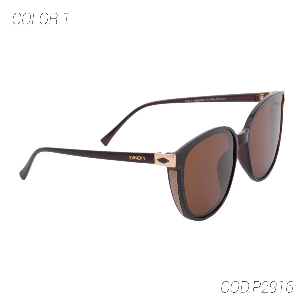 LENTES DE SOL POLARIZADOS MUJER P2916 ZANETTY ZANETTY