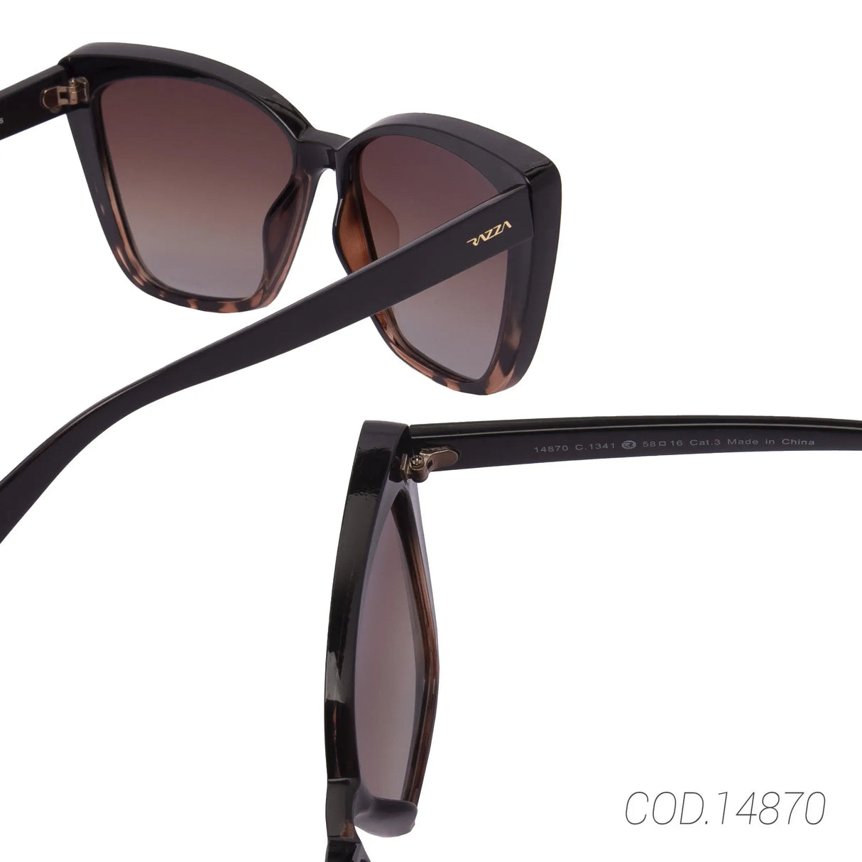 LENTES DE SOL POLARIZADAS MUJER 14870 RAZZA RAZZA