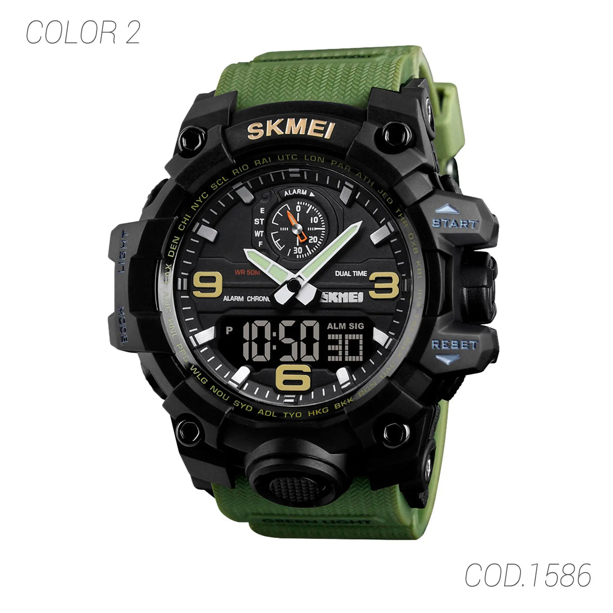 RELOJ ACUATICO HOMBRE 1586 SKMEI SKMEI