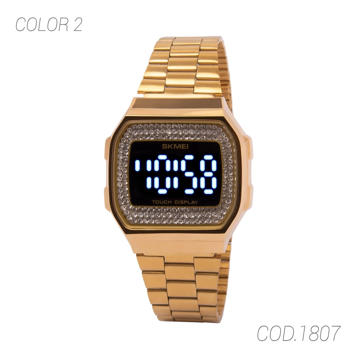 RELOJ ACUATICO MUJER 1807 SKMEI SKMEI