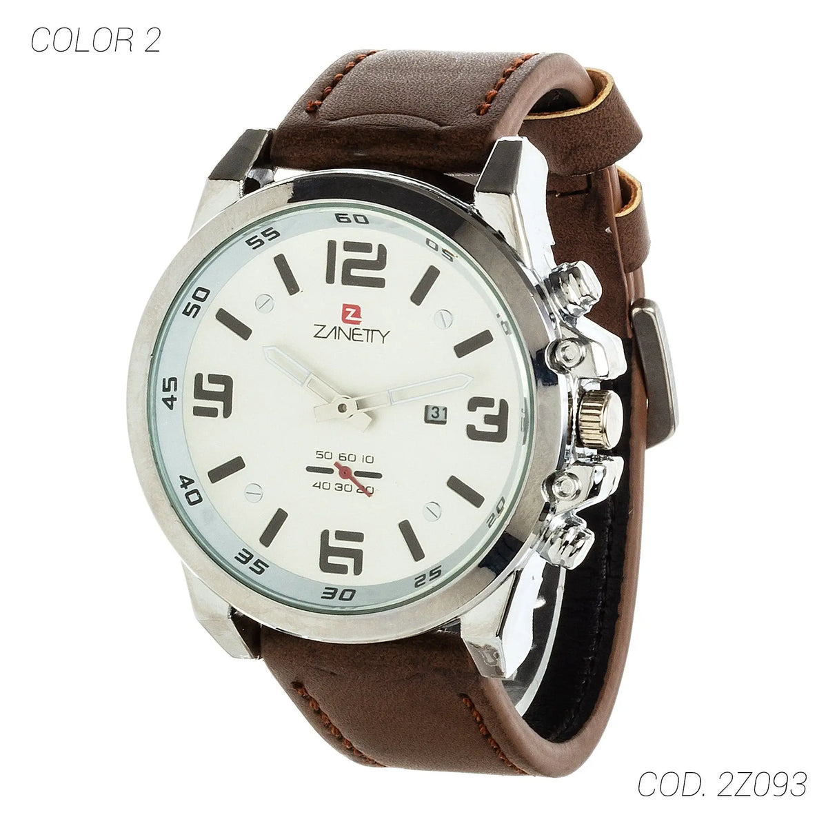 RELOJ RESISTENTE HOMBRE 2Z093 ZANETTY ZANETTY