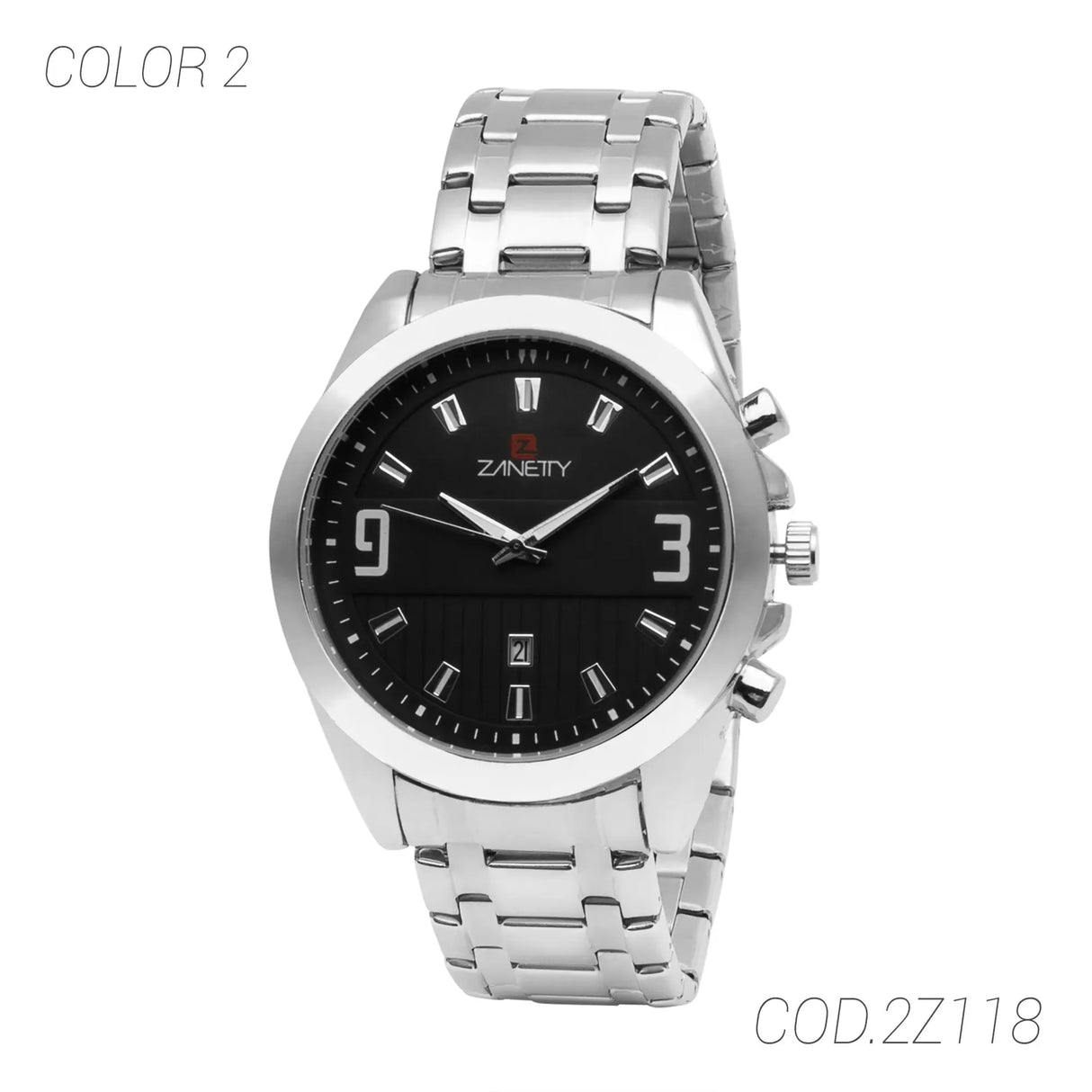 RELOJ RESISTENTE HOMBRE 2Z118 ZANETTY ZANETTY