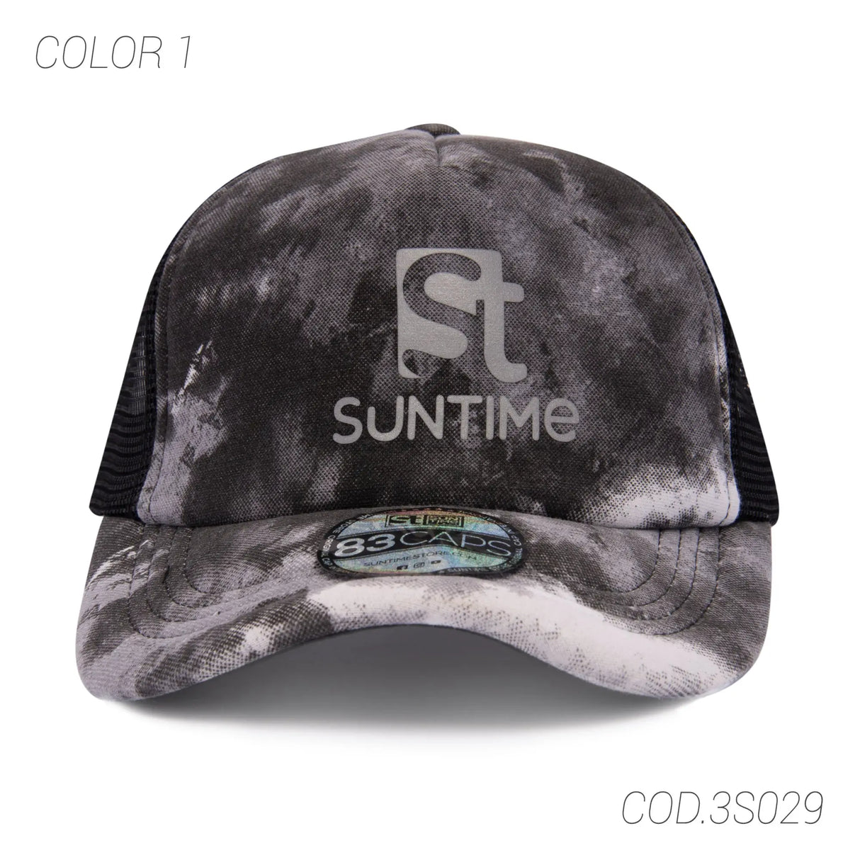 GORRA CON BROCHE UNISEX 3S029 SUNTIME SUNTIME