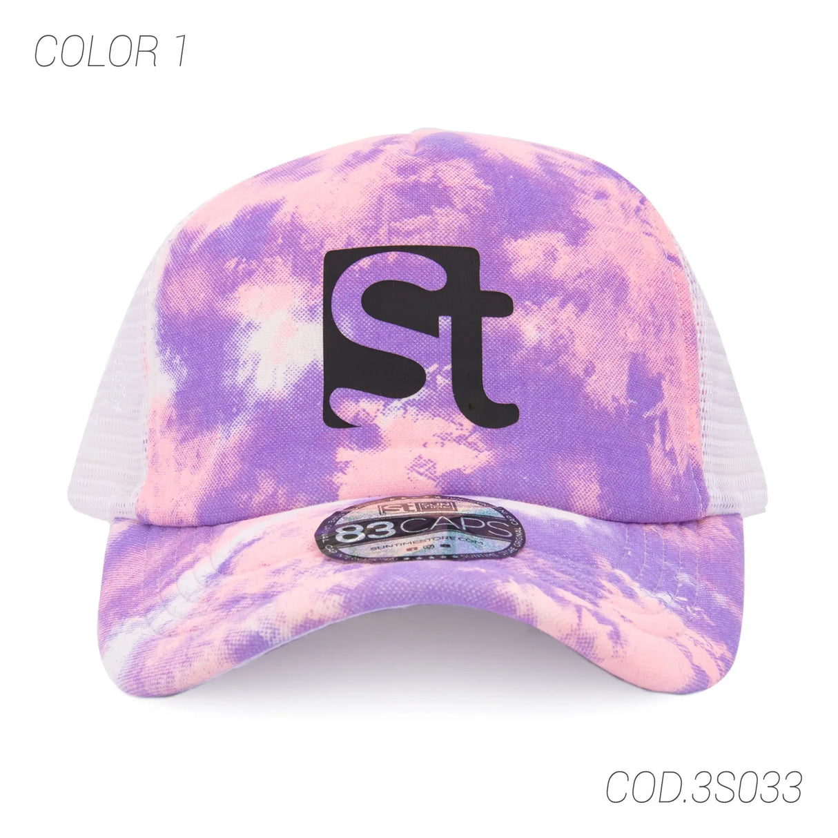 GORRA CON BROCHE UNISEX 3S033 SUNTIME SUNTIME
