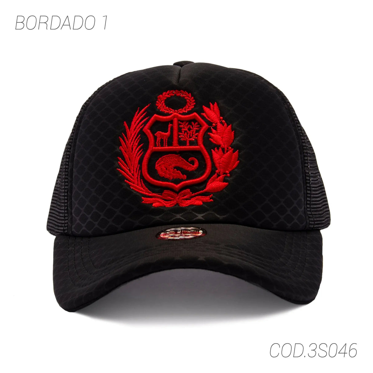 GORRA CON BROCHE UNISEX 3S046 PERU SUNTIME