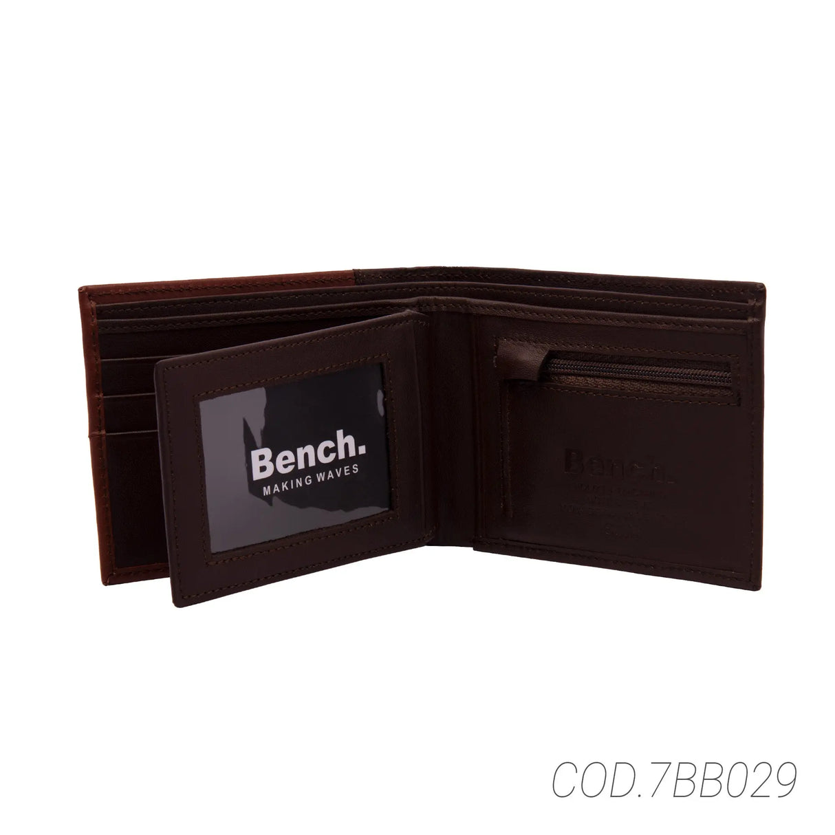 BILLETERA HOMBRE DOBLE PLIEGO 7BB029 BENCH BENCH