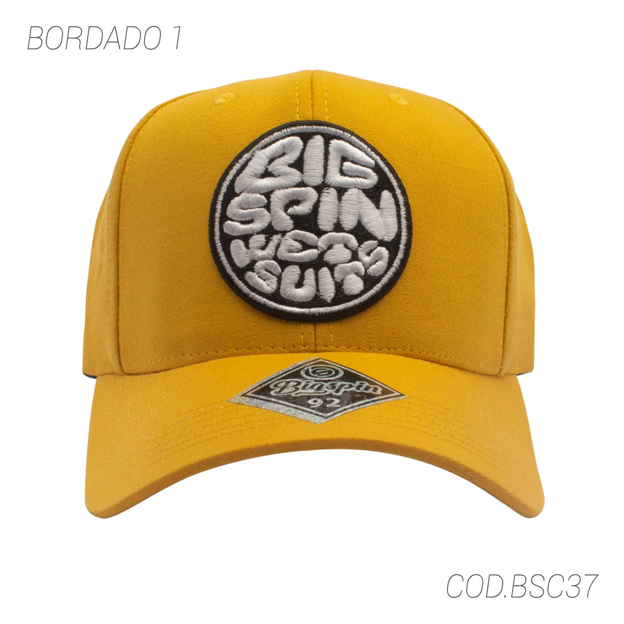 GORRA CON BROCHE UNISEX BSC37 BIGSPIN BIGSPIN