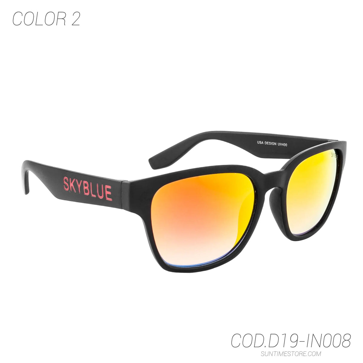 SkyBlue GAFA URBANA UV400 IN008 - SUNTIMESTORE.COM