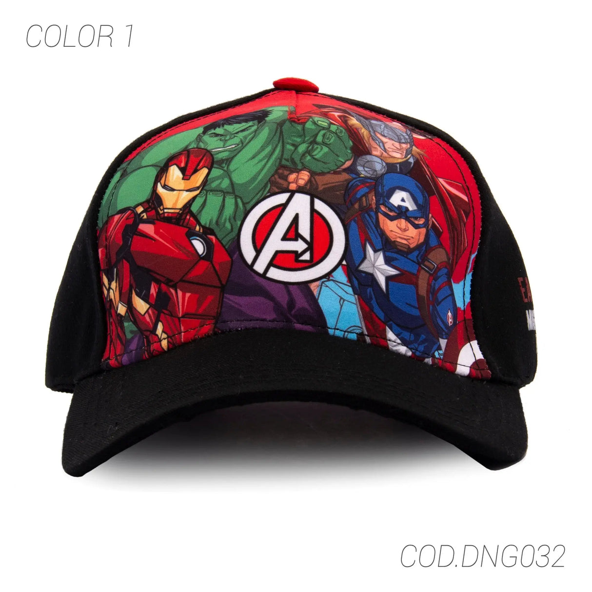 GORRA CON BROCHE KIDS DNG032 MARVEL MARVEL