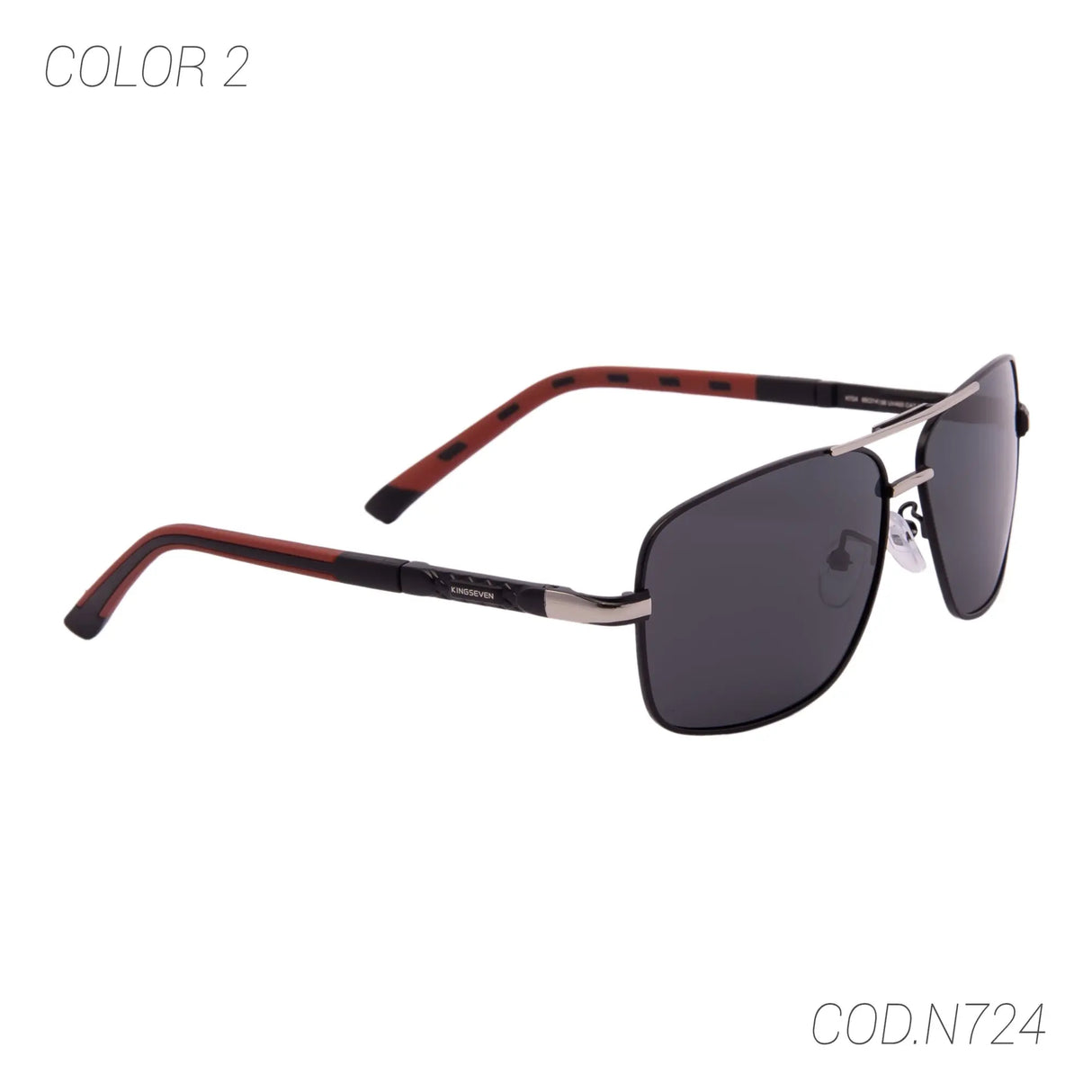 LENTES DE SOL POLARIZADOS UNISEX N724 KING SEVEN KINGSEVEN